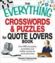 Everything Crosswords and Puzzles for Quote Lovers Book