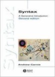 Syntax 2/E: A Generative Introduction